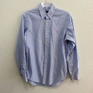 Ralph Lauren Men’s Checked Long Sleeve Shirt Size Small
